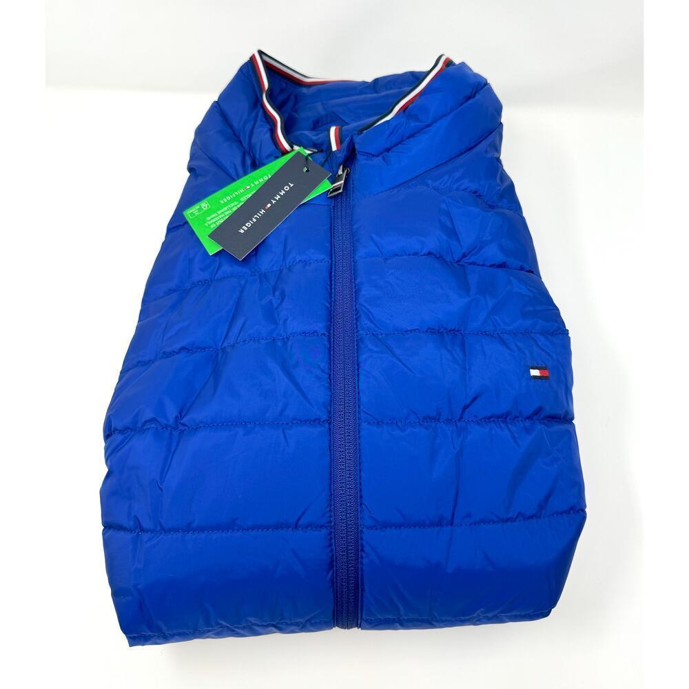 Tommy Hilfiger Men's Lightweight Puffer Packable Vest, MidnightBlue, XXL - Picture 4 of 8